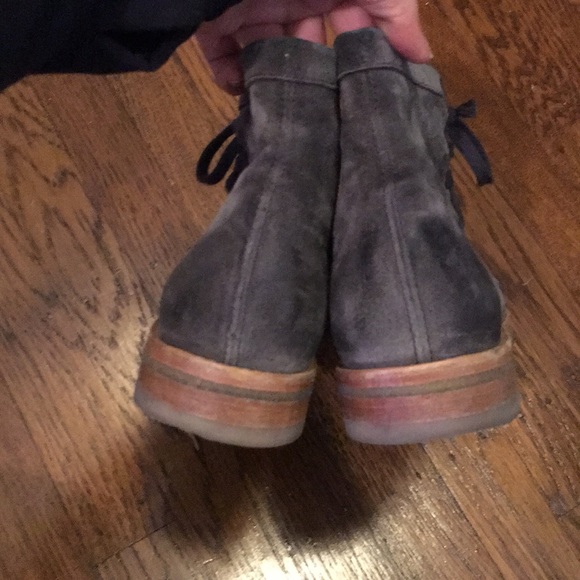 N.d.c. Grey suede chukka boots - Picture 3 of 5